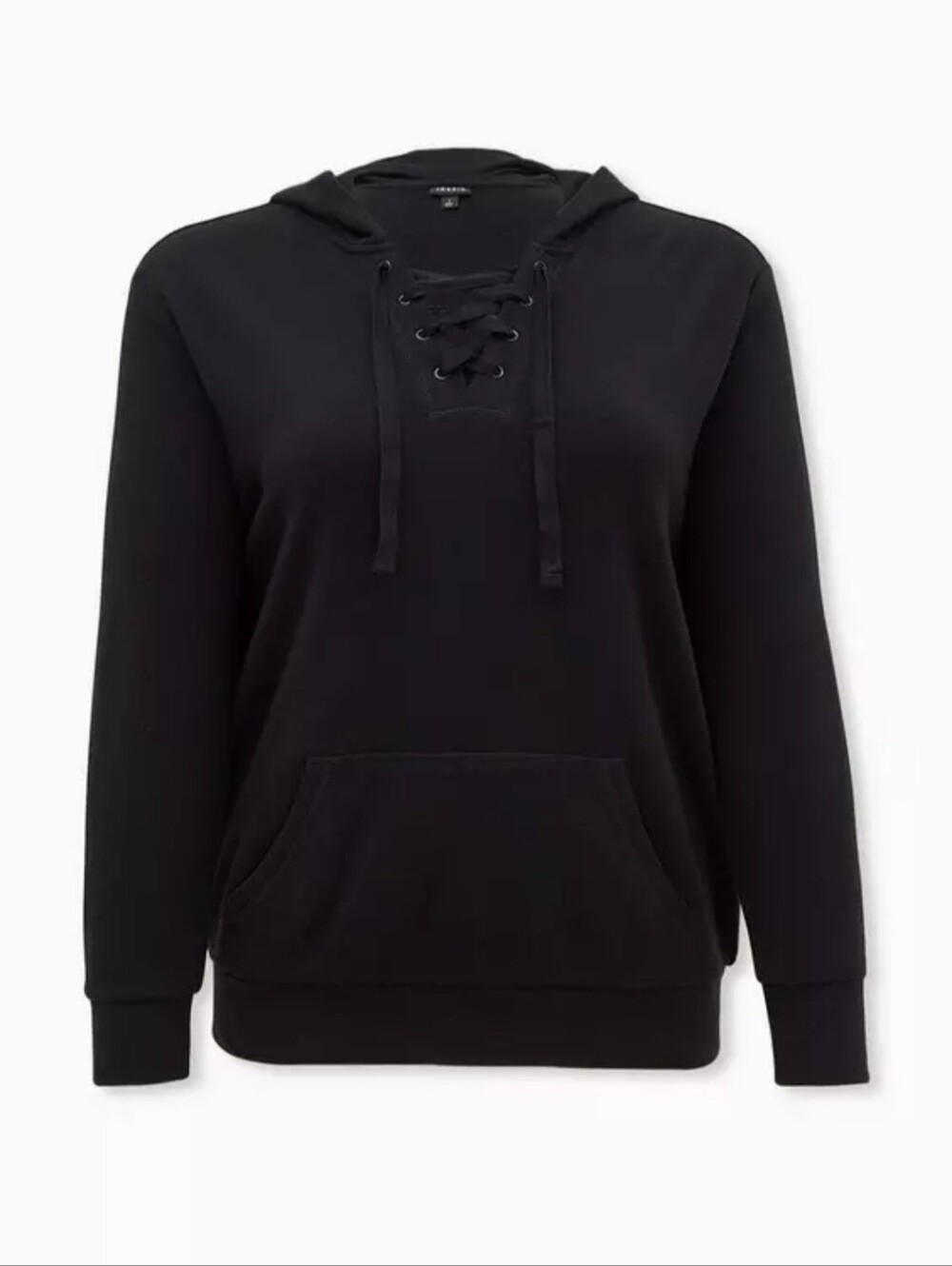 Torrid Classic Cozy Fleece Lace-Up Hoodie